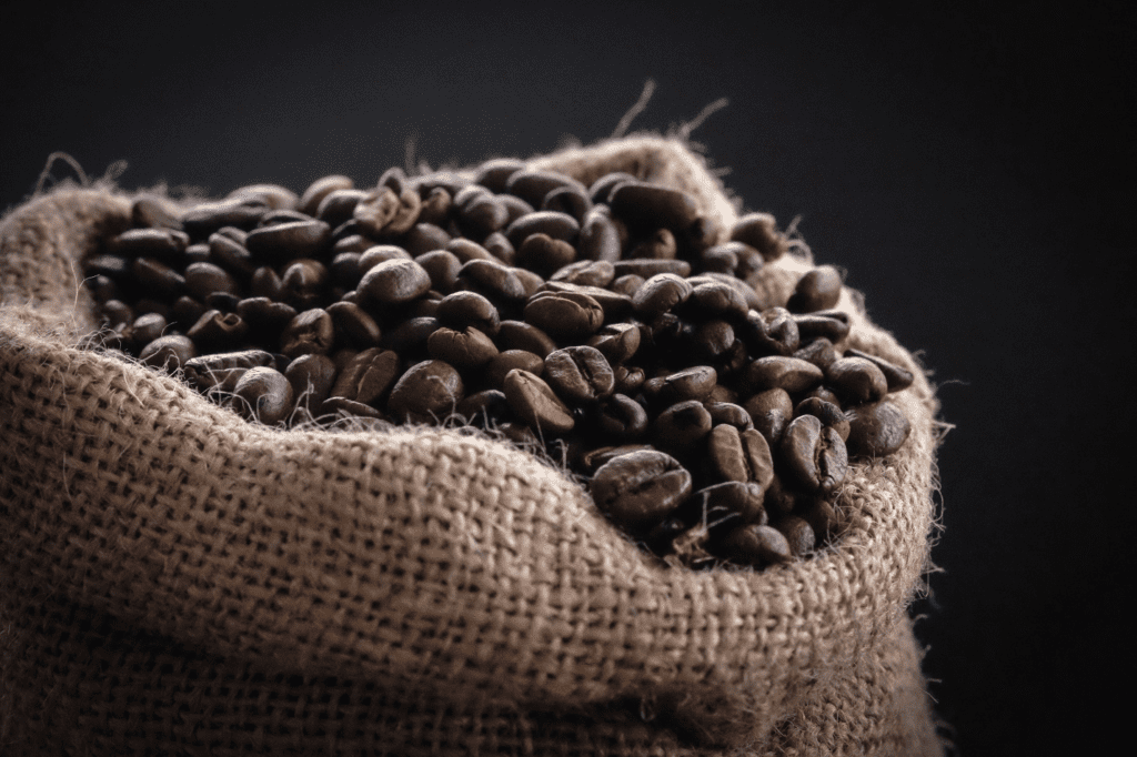 Freshly Roasted Coffee Beans