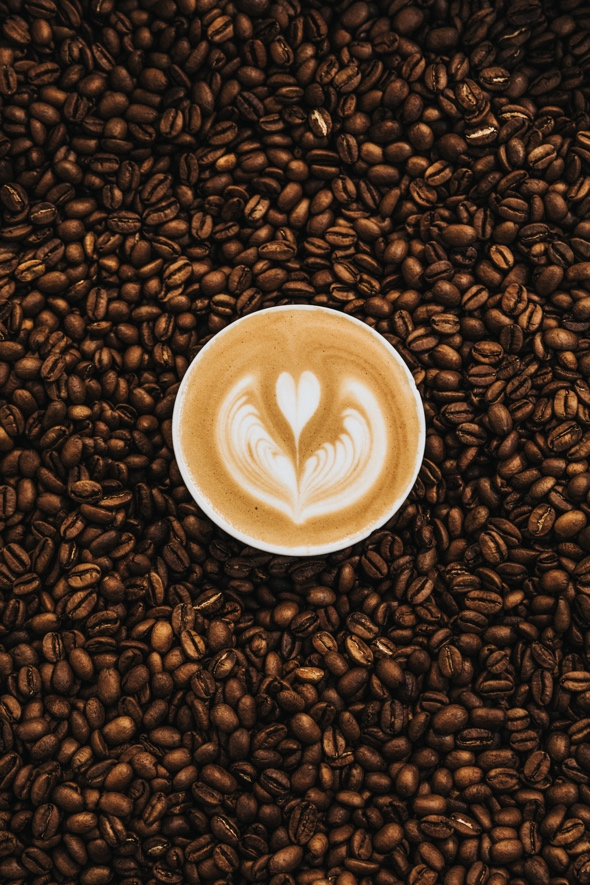 Hot Coffee and Beans